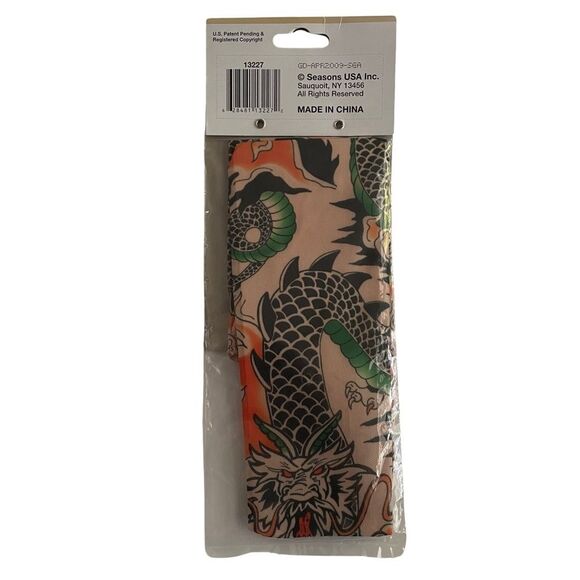 TATTOOED Ink-Spirations Tattoo Sleeves Pair Dragon Unisex - Picture 2 of 4